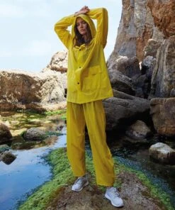 Splashmacs Waterdichte Regenbroek Voor Volwassenen Van Unisex (Geel) XXL -Buitenkampeeruitrusting 1000x1200 3