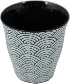 Bo-Camp Servies - Mix & Match - 16 Delig - Zwart/Wit -Buitenkampeeruitrusting 1008x1200 1