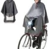 Poncho Regenponcho - Fietsponcho Fiets - Koplampproof Transparant - één Maat Kleur Zwart -Buitenkampeeruitrusting 1012x1200 2