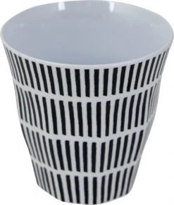 Bo-Camp Servies - Mix & Match - 16 Delig - Zwart/Wit -Buitenkampeeruitrusting 1018x1200 1