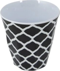 Bo-Camp Servies - Mix & Match - 16 Delig - Zwart/Wit -Buitenkampeeruitrusting 1019x1200 1