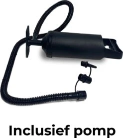 Deryan Cocoon Pop Up Tent - Luchtbed - Luchtpomp - 4 Persoons - Zilver -Buitenkampeeruitrusting 1074x1200 1