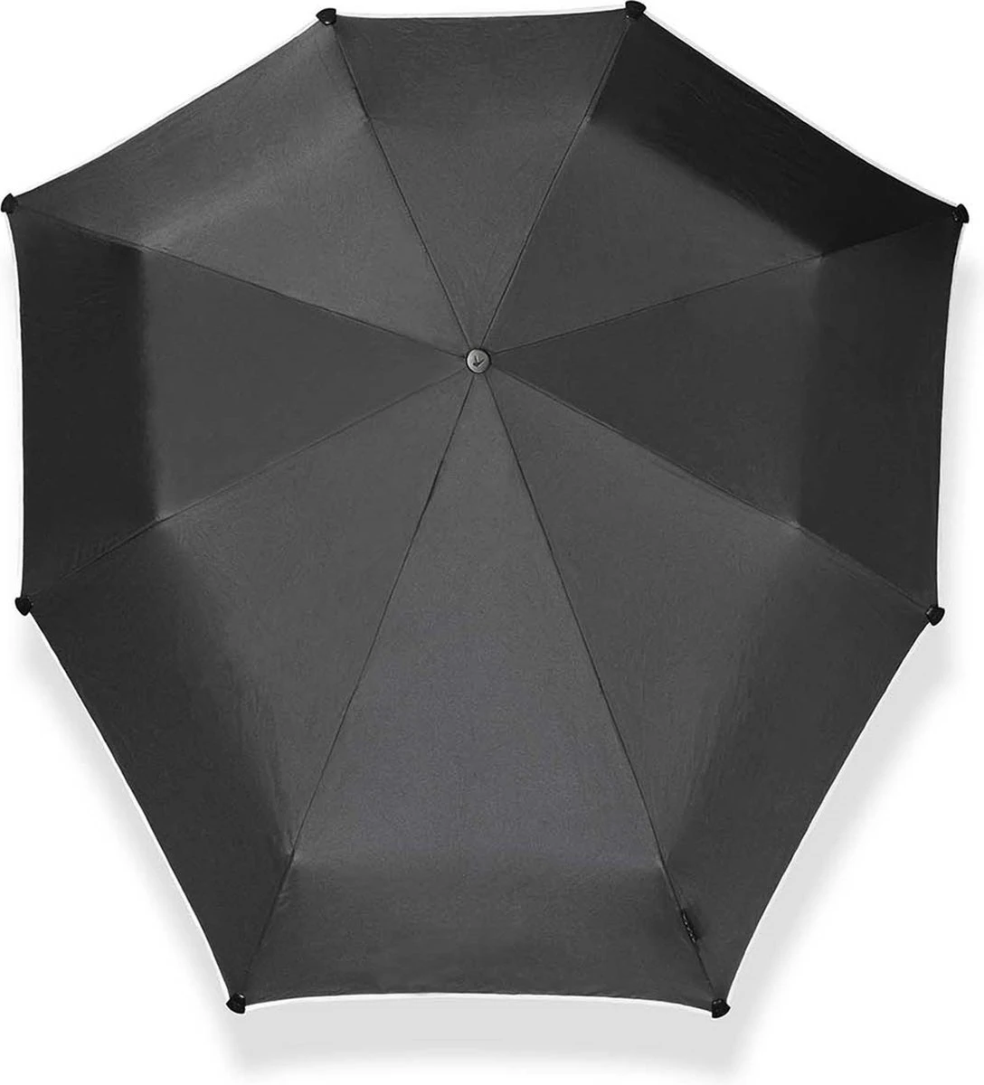 Senz Mini Automatic Foldable Paraplu Black Reflective 4 Senz Mini Automatic Foldable Paraplu Black Reflective - Afbeelding 2