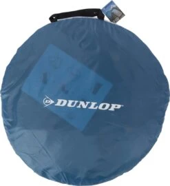 Dunlop Pop Up Tent 220 X 120 X 90 Cm - Grijs/ Blauw - 1 Persoons -Buitenkampeeruitrusting 1099x1200 1