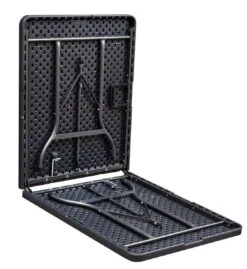 ERRO Vouwtafel - Wickerlook - 180x74cm - Zwart 8 ERRO Vouwtafel - Wickerlook - 180x74cm - Zwart -Buitenkampeeruitrusting 1102x1200 1