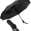 Merkloos Automatische Stormparaplu - Paraplu – Opvouwbaar & Windproof Tot 100km P/u - Ø 95 Cm - Zwart