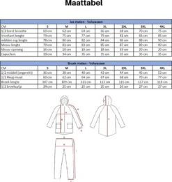 C-Line Regenpak Met Capuchon - Reflecterende Jas - Nieuw Model - Volwassen Maat S -Buitenkampeeruitrusting 1136x1200 5