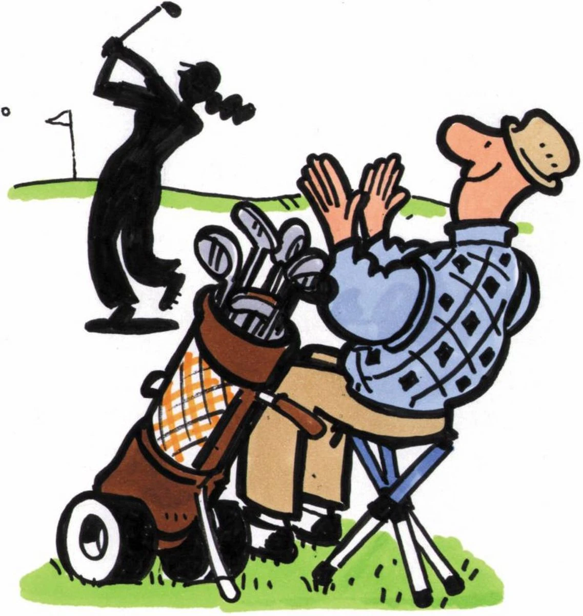 Walkstool - 3-Poots Krukje - Comfort 55 Cm - Verstelbaar - Zwart 11 Walkstool - 3-Poots Krukje - Comfort 55 Cm - Verstelbaar - Zwart - Afbeelding 9