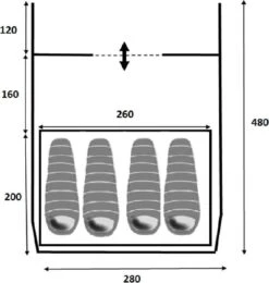 Redwood Zephyr 280 PO - Tent 4-persoons - Tunnel Tent - Grijs -Buitenkampeeruitrusting 1140x1200