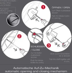 Knirps C205 - Medium Duomatic Windproof Paraplu -Black 8 Knirps C205 - Medium Duomatic Windproof Paraplu -Black -Buitenkampeeruitrusting 1178x1200 1