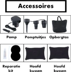 Auto Luchtbed - Auto Bed - Auto Matras - Achterbank En Achterbak - 2 Persoons - Incl. Elektrische Pomp - 175 X 125 CM -Buitenkampeeruitrusting 1178x1200 3