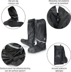 Amazy Regenoverschoenen + Gratis Opbergtas (maat 44/45 | Hoog) - Waterdichte En Antislip Schoenovertrekken Met Reflectoren Voor Droge, Schone Schoenen, Zelfs In De Regen, Sneeuw Of Stof. 8 Amazy Regenoverschoenen + Gratis Opbergtas (maat 44/45 | Hoog) - Waterdichte En Antislip Schoenovertrekken Met Reflectoren Voor Droge, Schone Schoenen, Zelfs In De Regen, Sneeuw Of Stof. -Buitenkampeeruitrusting 1180x1200 3