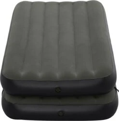 Bestway 3-in-1 Luchtbed - Connect - Zwart - 188x99cm - PVC/Polyester - Single, Double Single En Twin Opblaasbed - Tritech Materiaal - I-Beam Constructie -Buitenkampeeruitrusting 1187x1200 6