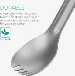 Navaris 2x Spork Met Extra Lange Handgreep - Set Van 2 - Campingbestek Van Titanium - Bestek Voor Onderweg - Lichtgewicht - Inclusief Bewaarzakje 10 Navaris 2x Spork Met Extra Lange Handgreep - Set Van 2 - Campingbestek Van Titanium - Bestek Voor Onderweg - Lichtgewicht - Inclusief Bewaarzakje -Buitenkampeeruitrusting 1188x1200 2