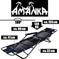 Ligstoel 155x60cm - Opvouwbaar Campingstoel Ligbed Strandstoel Tuinstoel Vouwligstoel Blauw 27 Ligstoel 155x60cm - Opvouwbaar Campingstoel Ligbed Strandstoel Tuinstoel Vouwligstoel Blauw -Buitenkampeeruitrusting 1190x1200 1