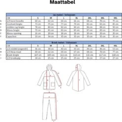 C-Line Regenpak Met Capuchon - Groen - Reflecterend - Nieuw Model - Volwassen Maat XXXXL 31 C-Line Regenpak Met Capuchon - Groen - Reflecterend - Nieuw Model - Volwassen Maat XXXXL -Buitenkampeeruitrusting 1191x1200 8