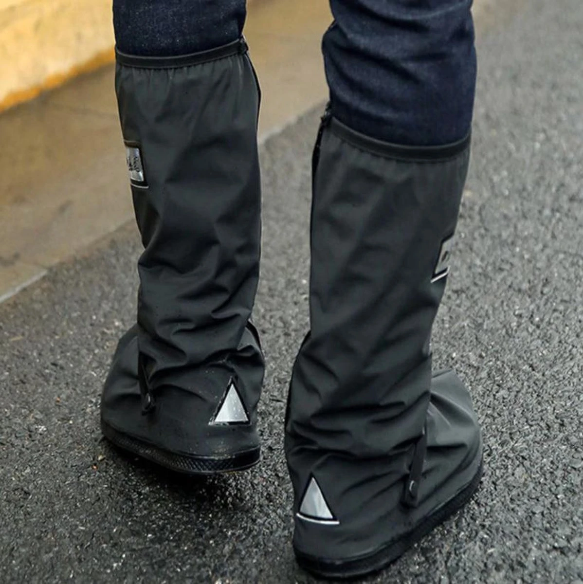 Chimb Overschoenen Maat L (41-42)| Waterdicht | Laarzen | Zwart 6 Chimb Overschoenen Maat L (41-42)| Waterdicht | Laarzen | Zwart - Afbeelding 4