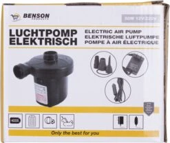 Benson Elektrische Luchtpomp Voor Zwembaden En Luchtbedden - 220V/12V -Buitenkampeeruitrusting 1200x1009 1