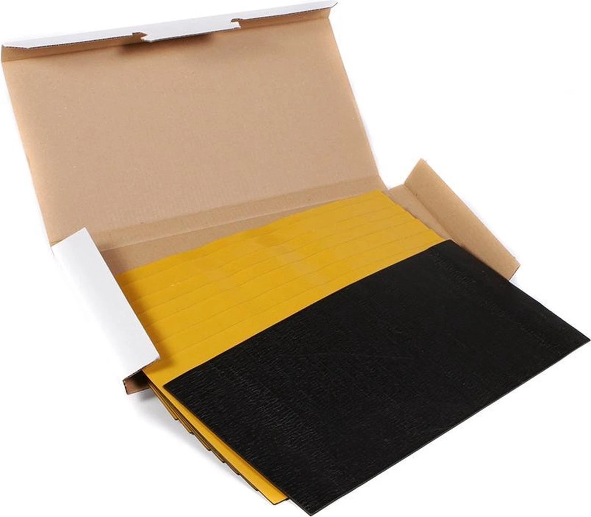 Geluidsisolerende Matten Voor Auto En Andere Voertuigen - Vibraflex Extreme - 5 Stuks - Isolatiematten - Geluidsisolatie - Verminder Rijgeluiden 3 Geluidsisolerende Matten Voor Auto En Andere Voertuigen - Vibraflex Extreme - 5 Stuks - Isolatiematten - Geluidsisolatie - Verminder Rijgeluiden