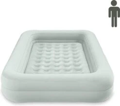 Intex Luchtbed - Kinder Reisbed - 1 Persoons - Slaapgedeelte: B71 X L132 X H10 - Met Reparatieset -Buitenkampeeruitrusting 1200x1061 6