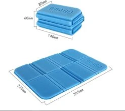 Merkloos Zitmatje – Wandel Zitmatje - Kampeer Zitmatje - Opvouwbaar Zitmatje – Camping Zitmatje – Strand Zitmatje – Reis Zitmatje - Rood - Lichtgewicht - Opvouwbaar - Waterdicht - Isolerend -Buitenkampeeruitrusting 1200x1064 6