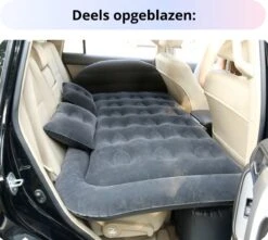 Opblaasbaar Auto Matras - Auto Luchtbed Grijs - Achterbank En Achterbak - Tweepersoons 3-in-1 Universeel Automatras - Inclusief Elektrische Pomp En Accessoires - Kampeer Luchtbed Voor Reizen -Buitenkampeeruitrusting 1200x1076 25