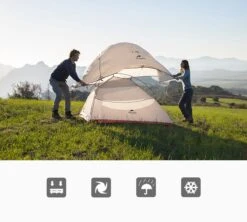 Cloud Up 3 Upgraded - Naturehike® - Tent 3 Persoons - Lichtgewicht Tent - Incl. Grondzeil - 20D 4000MM - Outdoor Kampeertent - Waterdicht - Hiking & Wandelen 19 Cloud Up 3 Upgraded - Naturehike® - Tent 3 Persoons - Lichtgewicht Tent - Incl. Grondzeil - 20D 4000MM - Outdoor Kampeertent - Waterdicht - Hiking & Wandelen -Buitenkampeeruitrusting 1200x1080