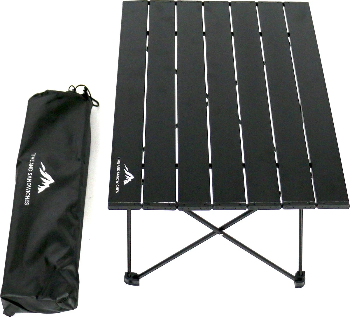 TS - Ultra Licht - Aluminium - Kampeertafel - Met Draagtas - Camping Tafel - Reistafel - Draagbare Picknicktafel - Opvouwbare - Opklapbaar - Compact 4 TS - Ultra Licht - Aluminium - Kampeertafel - Met Draagtas - Camping Tafel - Reistafel - Draagbare Picknicktafel - Opvouwbare - Opklapbaar - Compact - Afbeelding 2