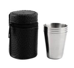 6x Rvs Shot Bekertjes - Borrelglaasjes - Thee/ Koffie Beker - Shotjes Met Leren Case - Bekers 30 ML 10 6x Rvs Shot Bekertjes - Borrelglaasjes - Thee/ Koffie Beker - Shotjes Met Leren Case - Bekers 30 ML -Buitenkampeeruitrusting 1200x1111 10