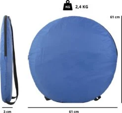 Dutch Mountains Pop-up Omkleedtent -190 X120cm Draagbare Douchetent - Prive-kamer - Multitent -Buitenkampeeruitrusting 1200x1115