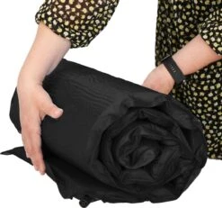 Springos Slaapmat | Zelfopblazend | 180 Cm | Inclusief Hoes | Zwart -Buitenkampeeruitrusting 1200x1121 5