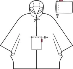 Reisenthel Mini Maxi Poncho Regenponcho - Opvouwbaar - Signature Navy Blauw 9 Reisenthel Mini Maxi Poncho Regenponcho - Opvouwbaar - Signature Navy Blauw -Buitenkampeeruitrusting 1200x1122 6