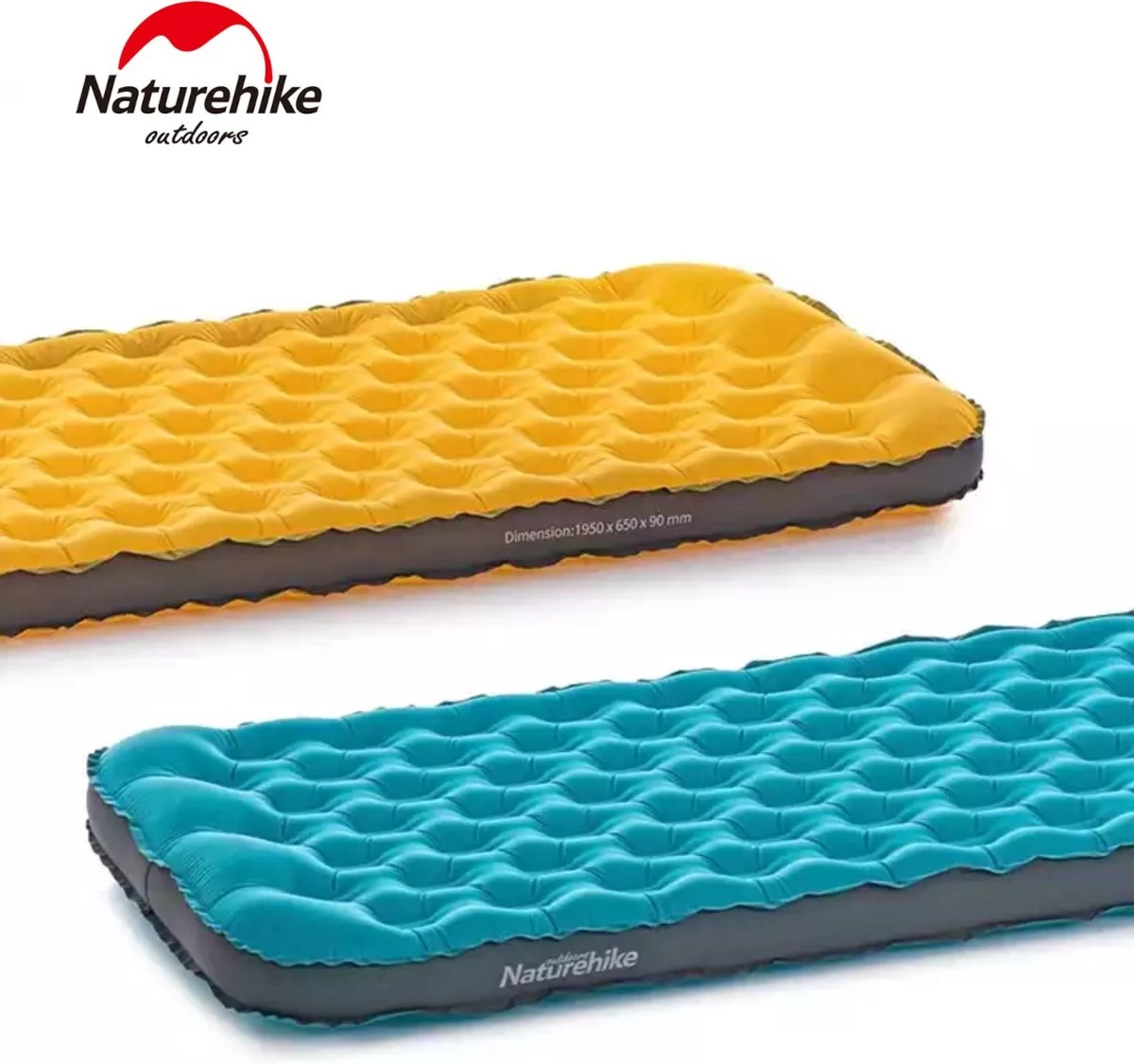 Naturehike® 3D Luchtmatras Premium - Comfortabel R-waarde 2.0 - Extra Dikke Slaapmat - Luchtbed Kamperen - Opblaasbaar Matras - Lichtgewicht - Outdoor - Camping 4 Naturehike® 3D Luchtmatras Premium - Comfortabel R-waarde 2.0 - Extra Dikke Slaapmat - Luchtbed Kamperen - Opblaasbaar Matras - Lichtgewicht - Outdoor - Camping - Afbeelding 2