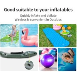 Flextail Gear Luchtbed Pomp Max Pump 2020 - Elektrische Luchtpomp Pomp Luchtbed 3600 MAh - Luchtbedpomp Oplaadbaar - Oranje -Buitenkampeeruitrusting 1200x1129 9