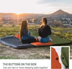 ETROL Camping Slaapmat-2-in-1 Zelfopblazende Kampeermat Met Kussen (78"x 28"), Lichtgewicht, Dik 4"compact Kussen, Geschikt Voor Zelfrijdende Reizen, Lekvrije, Waterdichte Tent -Buitenkampeeruitrusting 1200x1141 11