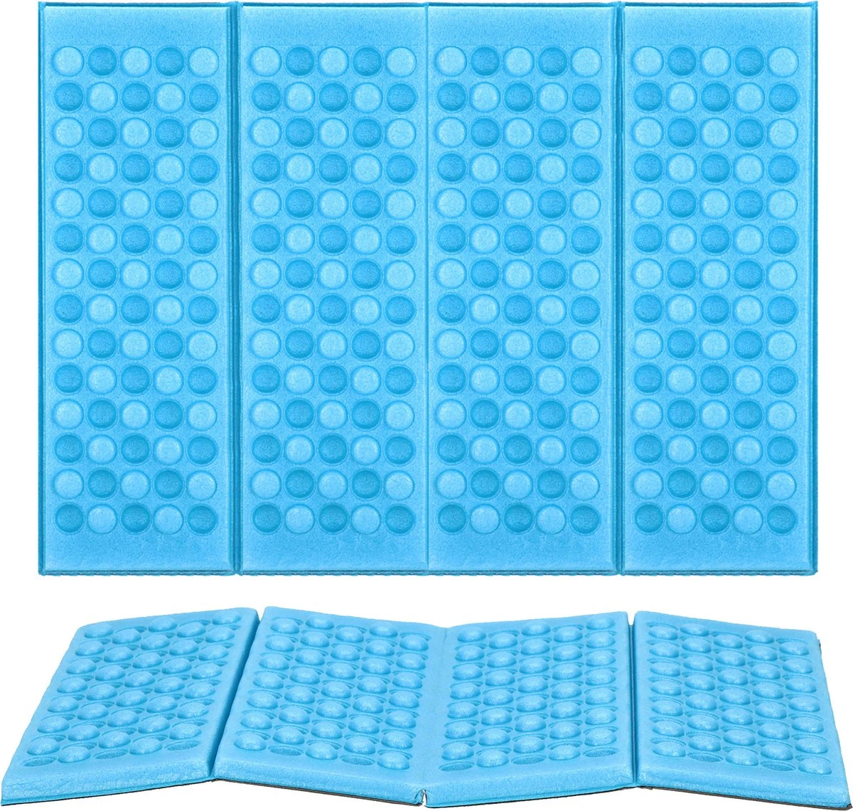 Springos Zitmat | Opvouwbaar Zitmatje | Zitkussen | 28 X 40 X 1 Cm | Blauw 21 Springos Zitmat | Opvouwbaar Zitmatje | Zitkussen | 28 X 40 X 1 Cm | Blauw - Afbeelding 19