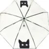 Smati Chat Paraplu - Opvouwbaar - Transparant - Opent Automatisch - Zwart - Kat - Ø100cm 2 Smati Chat Paraplu - Opvouwbaar - Transparant - Opent Automatisch - Zwart - Kat - Ø100cm -Buitenkampeeruitrusting 1200x1145 3
