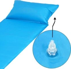 Springos Slaapmat | Zelfopblazend | 186 Cm | Inclusief Hoes & Hoofdkussen | Lichtblauw 34 Springos Slaapmat | Zelfopblazend | 186 Cm | Inclusief Hoes & Hoofdkussen | Lichtblauw -Buitenkampeeruitrusting 1200x1166 13