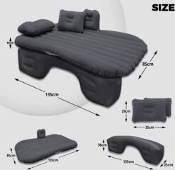 Flightmode - Opblaasbaar Matras Voor Auto, Opblaasbaar Bed, Autostoel, Comfortabel, Met Elektrische Luchtpomp En 3 Adapters, 2 Kussens En Transporttas, Voor Camping, Reizen, Strand 8 Flightmode - Opblaasbaar Matras Voor Auto, Opblaasbaar Bed, Autostoel, Comfortabel, Met Elektrische Luchtpomp En 3 Adapters, 2 Kussens En Transporttas, Voor Camping, Reizen, Strand -Buitenkampeeruitrusting 1200x1166 17