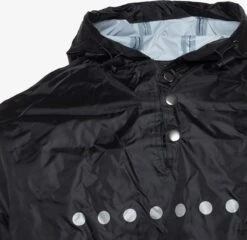 Mountain Peak Dames/heren Regenponcho - Zwart -Buitenkampeeruitrusting 1200x1167 3