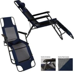 Ligstoel 180x60cm - Opvouwbaar Campingstoel Ligbed Strandstoel Tuinstoel Vouwligstoel Blauw 24 Ligstoel 180x60cm - Opvouwbaar Campingstoel Ligbed Strandstoel Tuinstoel Vouwligstoel Blauw -Buitenkampeeruitrusting 1200x1168 2