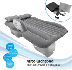 Auto Luchtbed Voor Achterbank - Met 12v Elektrische Pomp -Buitenkampeeruitrusting 1200x1171 13
