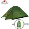 Cloud Up 3 Upgraded - Naturehike® - Tent 3 Persoons - Lichtgewicht Tent - Incl. Grondzeil - 20D 4000MM - Outdoor Kampeertent - Waterdicht - Hiking & Wandelen -Buitenkampeeruitrusting 1200x1174