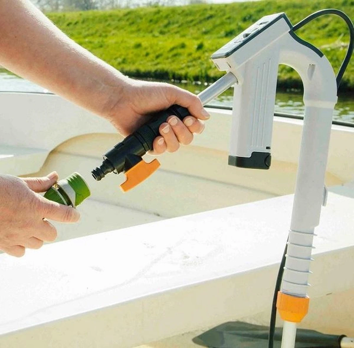 Accu Waterpomp 12V / Inclusief Accu & Oplader | Maxxseries® Collectie 9 Accu Waterpomp 12V / Inclusief Accu & Oplader | Maxxseries® Collectie - Afbeelding 7