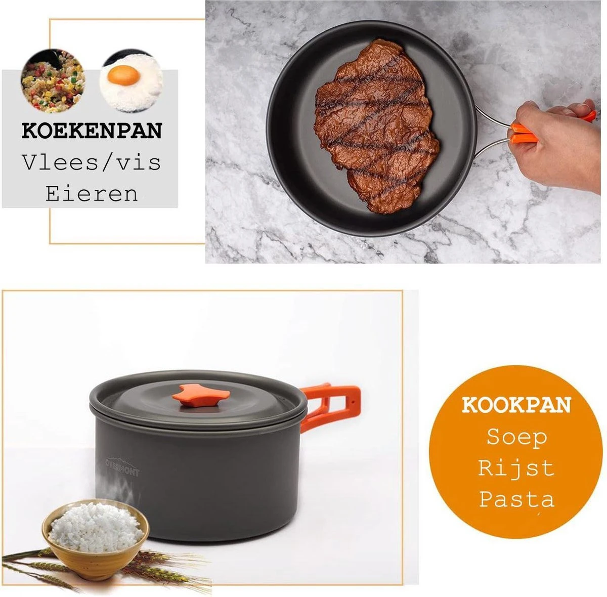 Camping Outdoor Kookset 13-delig Camping Servies En Pannen Pannenset Keukengerei - BPA-vrij & Geen Giftige Stoffen - Opvouwbaar & Licht - Ideaal Voor Reizen, Festival, Wandelen 9 Camping Outdoor Kookset 13-delig Camping Servies En Pannen Pannenset Keukengerei - BPA-vrij & Geen Giftige Stoffen - Opvouwbaar & Licht - Ideaal Voor Reizen, Festival, Wandelen - Afbeelding 7