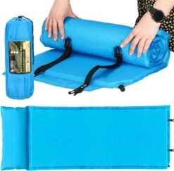 Springos Slaapmat | Zelfopblazend | 186 Cm | Inclusief Hoes & Hoofdkussen | Lichtblauw 37 Springos Slaapmat | Zelfopblazend | 186 Cm | Inclusief Hoes & Hoofdkussen | Lichtblauw -Buitenkampeeruitrusting 1200x1180 8