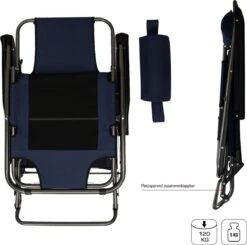 Ligstoel 155x60cm - Opvouwbaar Campingstoel Ligbed Strandstoel Tuinstoel Vouwligstoel Blauw 30 Ligstoel 155x60cm - Opvouwbaar Campingstoel Ligbed Strandstoel Tuinstoel Vouwligstoel Blauw -Buitenkampeeruitrusting 1200x1191 3