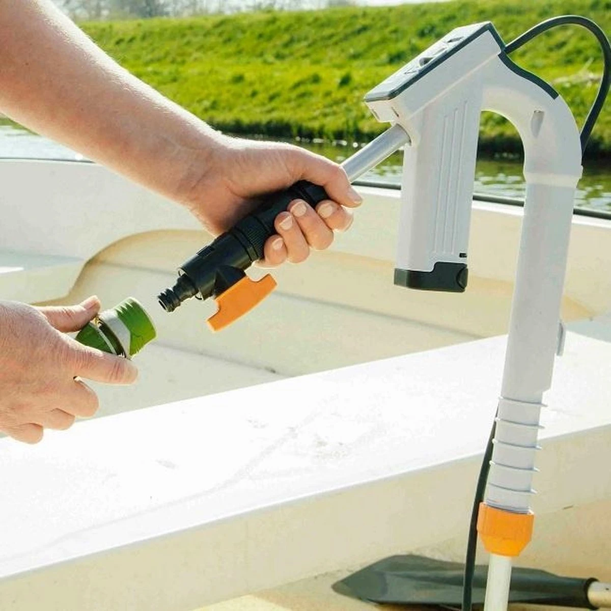 Accu Waterpomp 12V / Inclusief Accu & Oplader | Maxxseries® Collectie 14 Accu Waterpomp 12V / Inclusief Accu & Oplader | Maxxseries® Collectie - Afbeelding 12