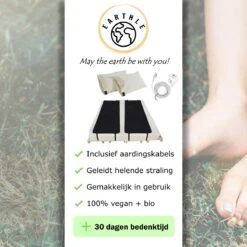 Earthle Volledige Earthing Tweepersoons Aardingsset - 2x Slaapmat + 2x Kussensloop - Aardingsmat - Aarden - Earthing Mat - Aarding - Grounding Mat - Kussensloop - Aardingskussensloop - Combo Deal -Buitenkampeeruitrusting 1200x1200 1126