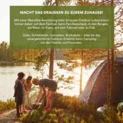 Skandika Nimbus Sleeper 12 Tent – Koepeltenten – 12 Persoons Familietent - Campingtent – Muggengaas – Sleeper Technology (3 Extra Donkere Slaapcabines) – 760 X 630 X 215 Cm (LxBxH) – 5000 Mm Waterkolom – Camping, Tuin – Kamperen – Blauw/wit -Buitenkampeeruitrusting 1200x1200 148